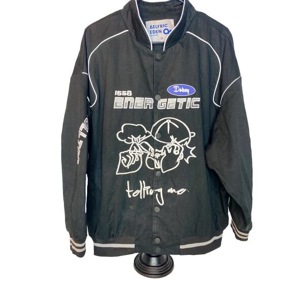 Aelfric Eden Varsity Jacket | Energetic | Size Medium, Men’s Jacket - Picture 1 of 15